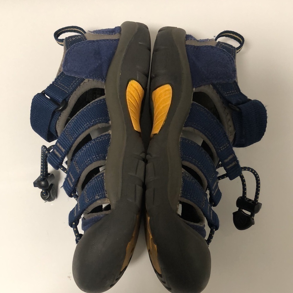 Keen waterproof sandals in navy blue and grey - Picture 4 of 9